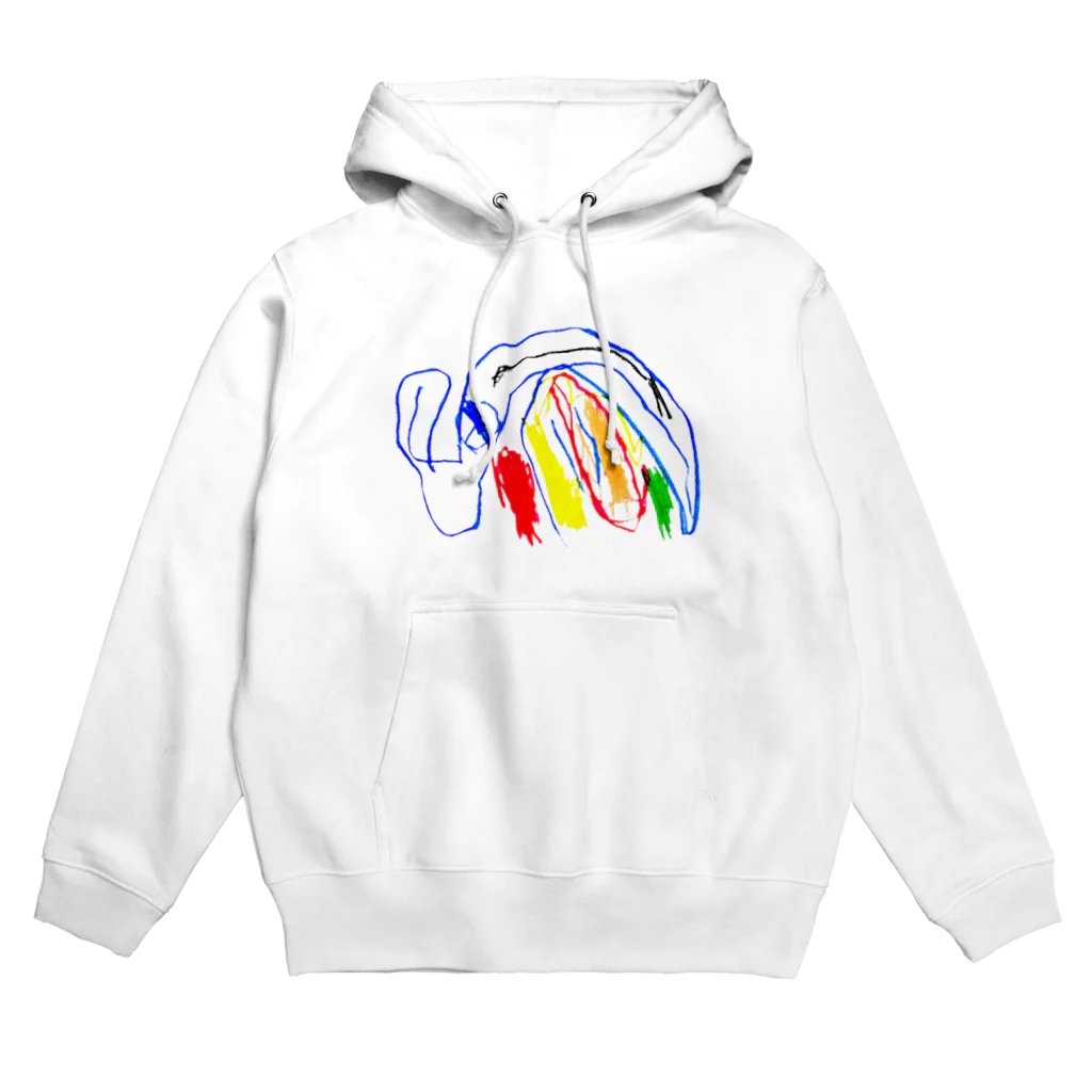 親バカTシャツのぞうさん Hoodie