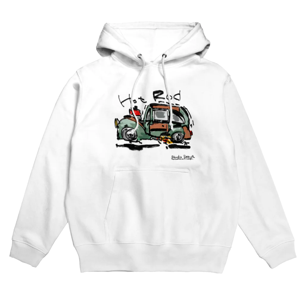 スタジオばんやのホットロッド Hoodie