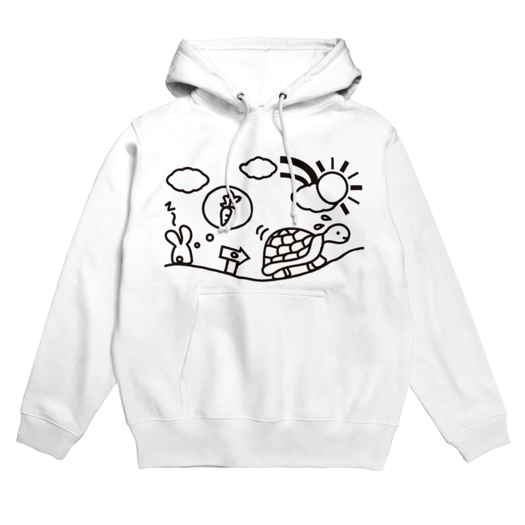 AURA_HYSTERICAのThe Hare and the Tortoise Hoodie