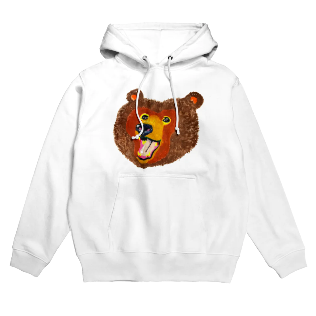 ハルコの心無きラクガキのお店の渾身のクマさん Hoodie