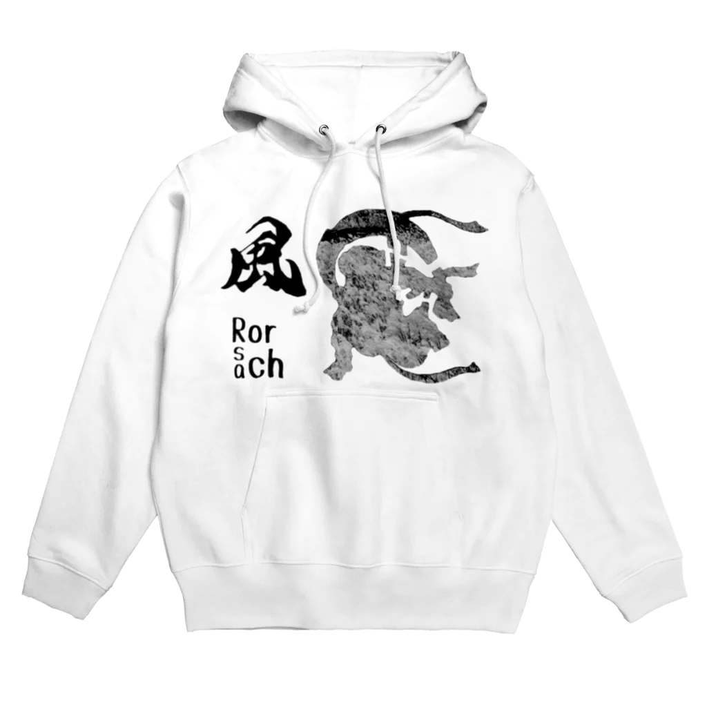 Rorschach_chの風神 Rorschach  Hoodie