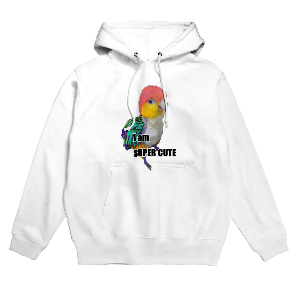 inkono shimobeのシロハラインコ[super cute] Hoodie