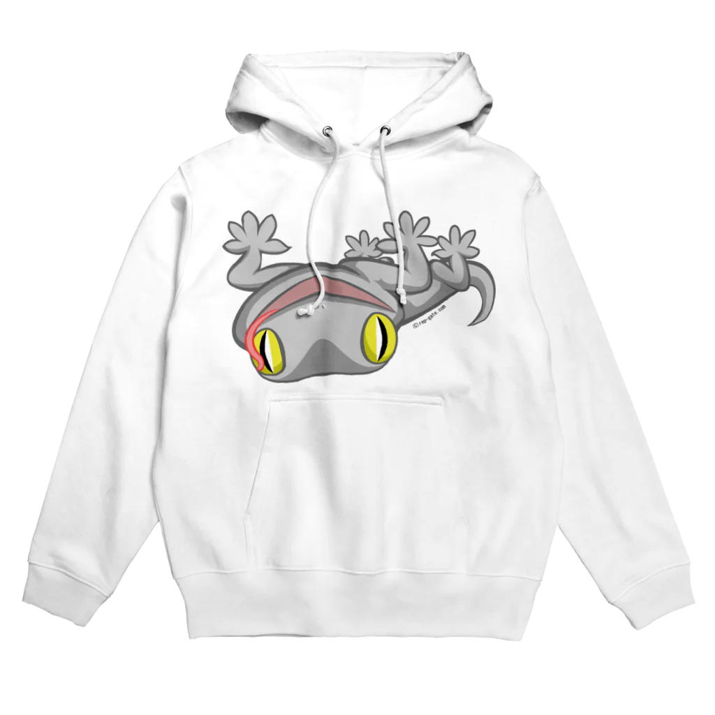 もむのふの爬虫類グッズやさんのニホンヤモリ（舌出し） Hoodie