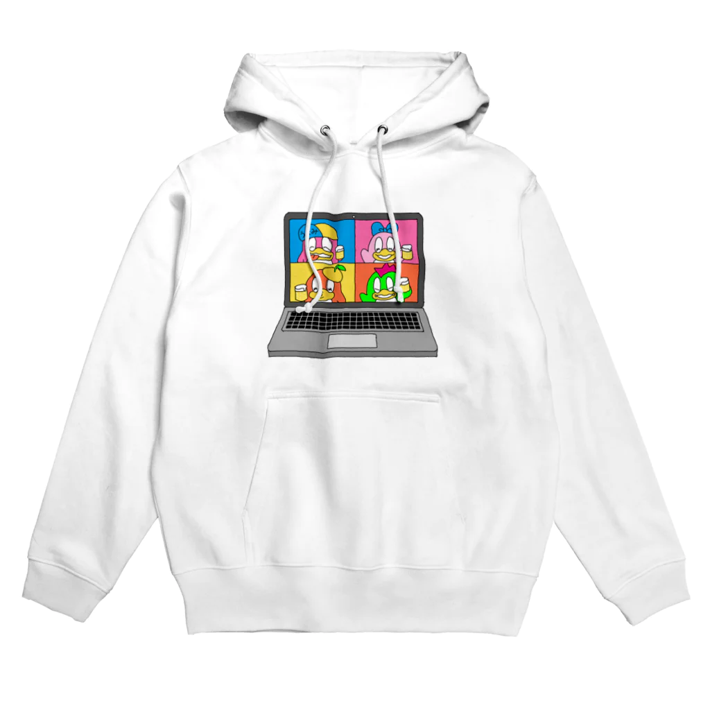 はっとり♡かんなのオンライン飲み Hoodie