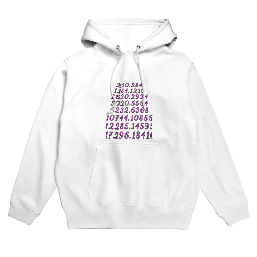 MelのAmicable Numbers Hoodie