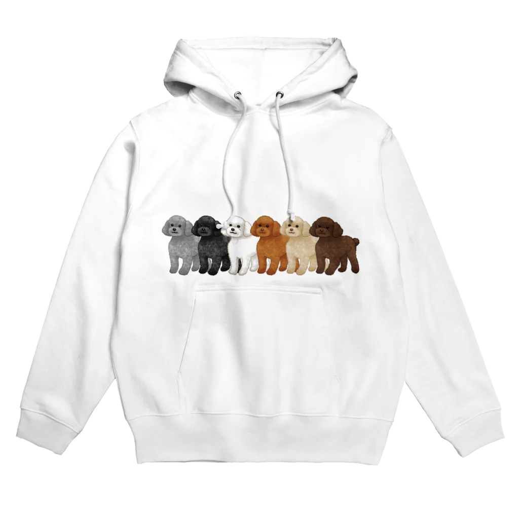 chippokeのトイプードルいろいろ Hoodie