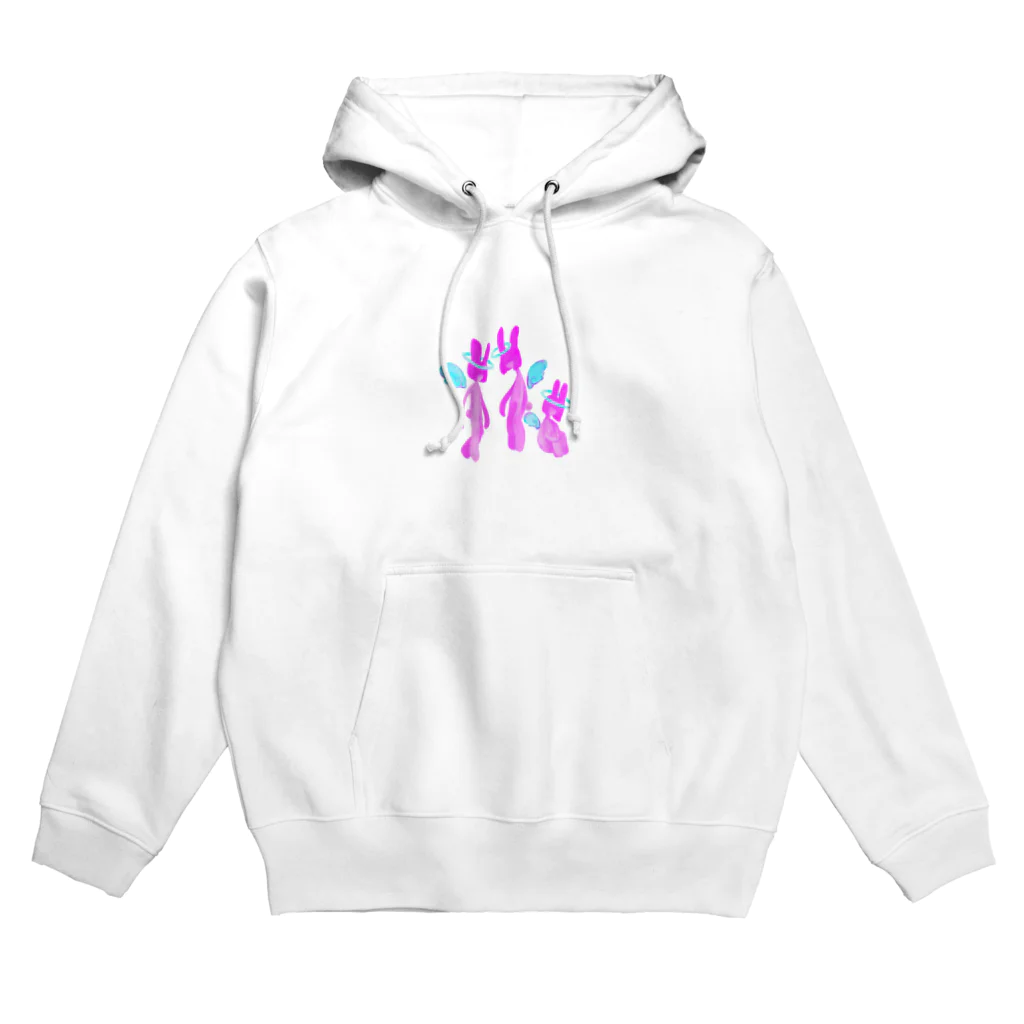 熊猫の兎天使ﾁｬﾝ♡ Hoodie