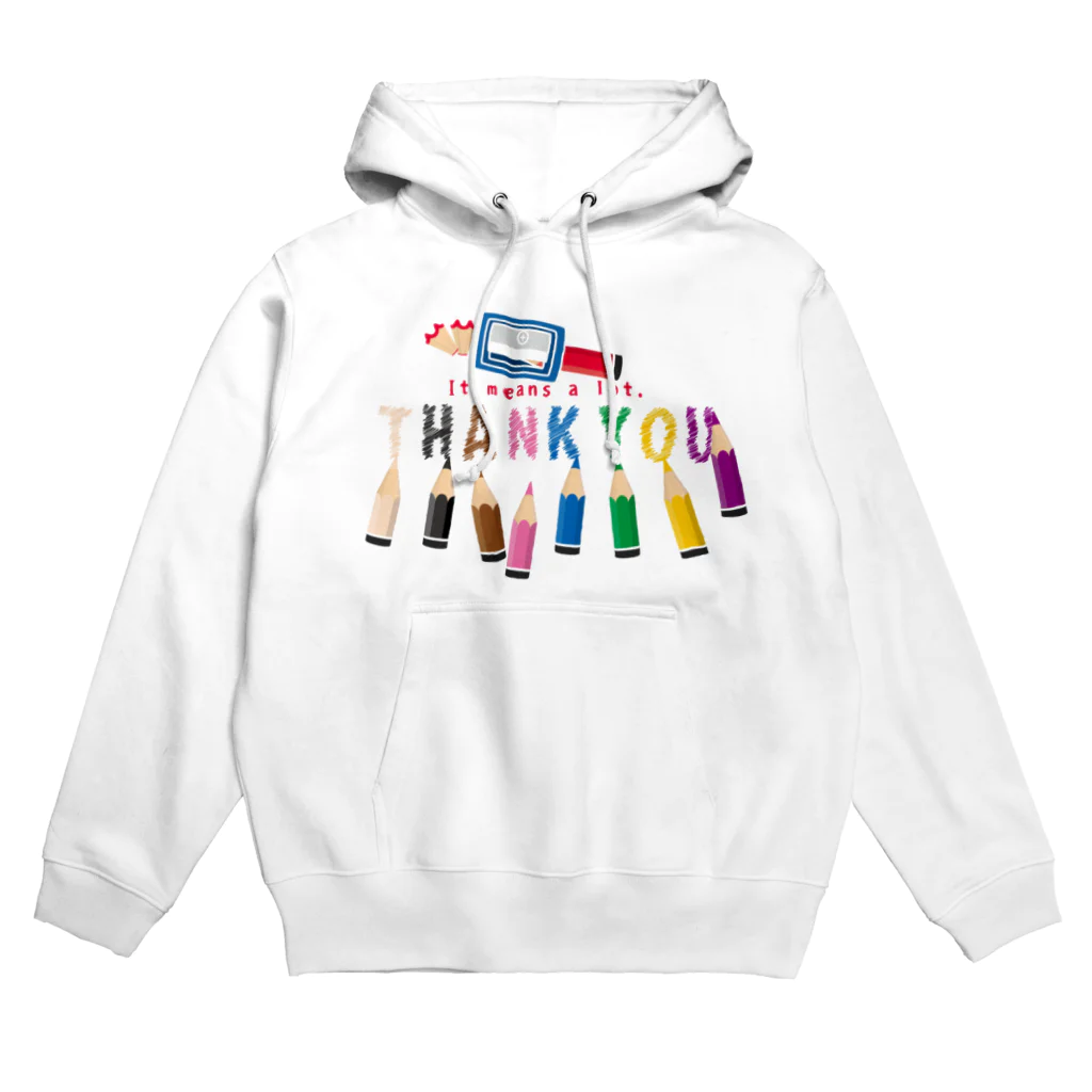 イラスト MONYAAT のちびた色鉛筆*A Hoodie