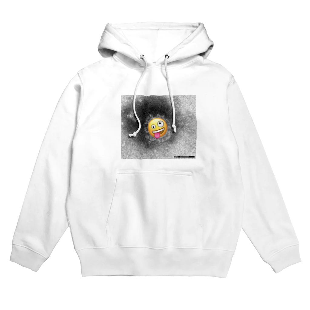 オール明けイズデッドのCOVID-19 Emojl Hoodie