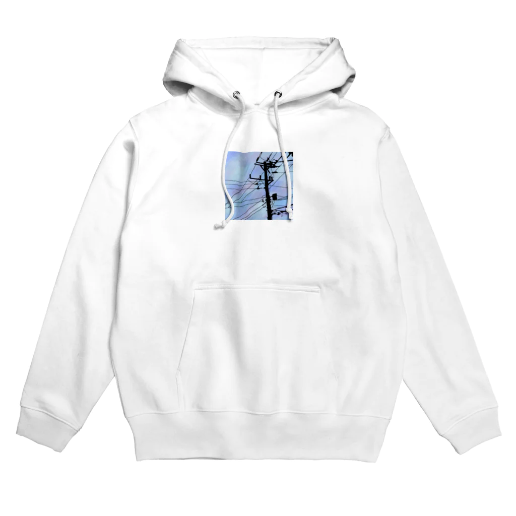 ハッチのエモい電柱 Hoodie