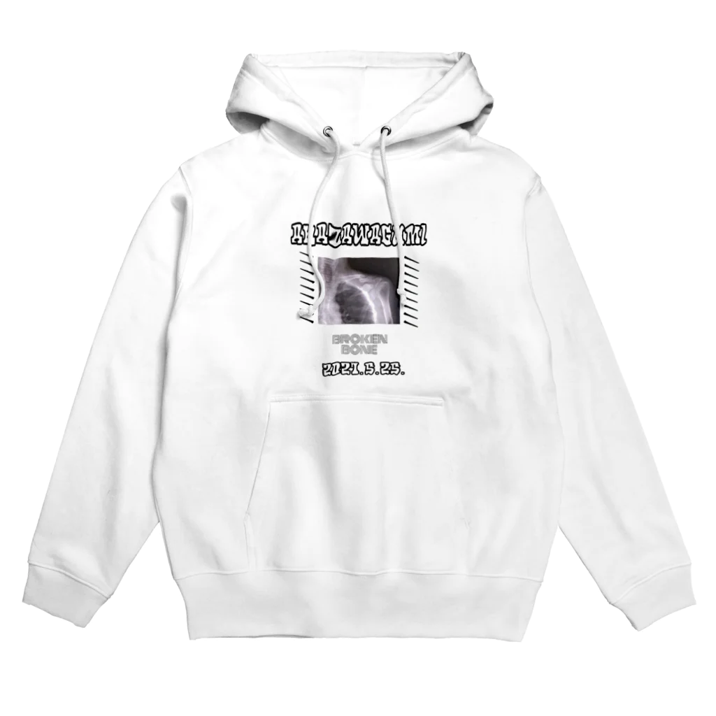 templeの骨折 Hoodie