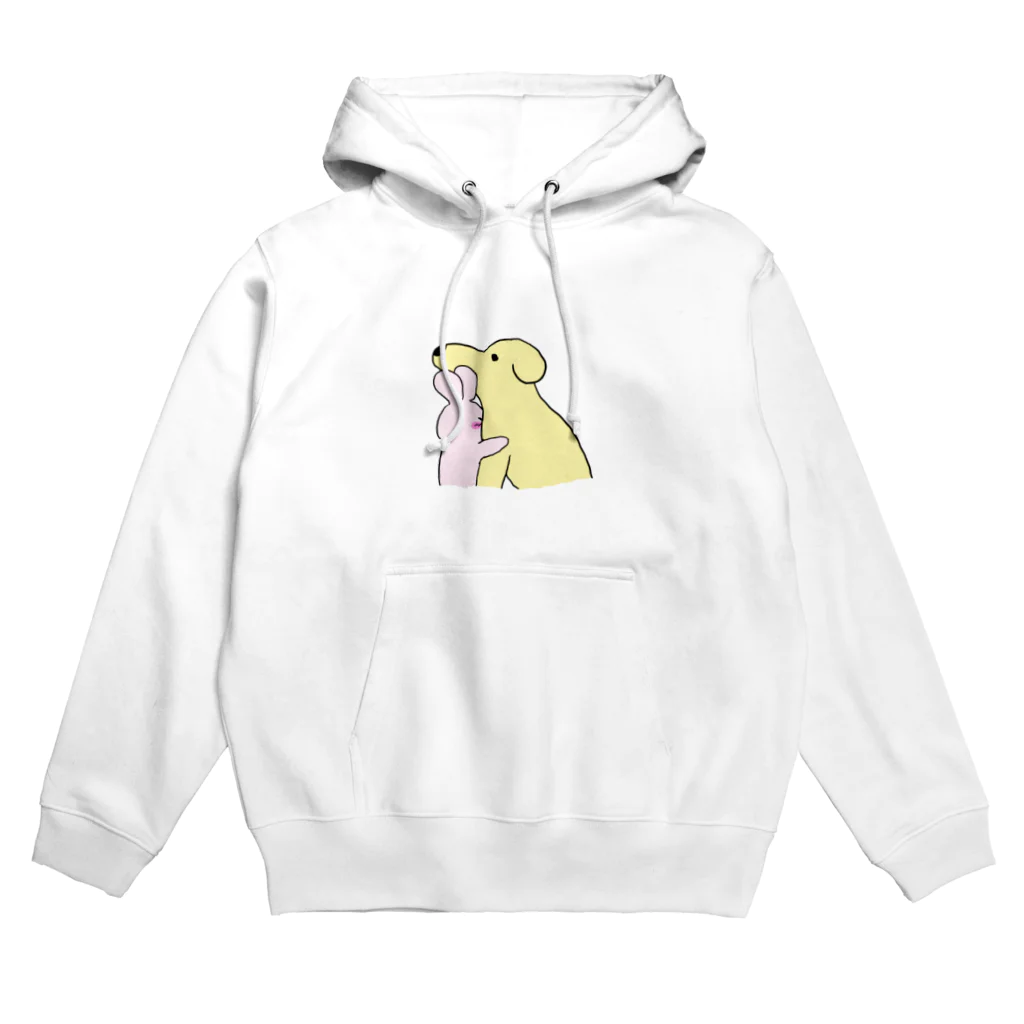 やぎひつじくんショップのぎゅうさぎ Hoodie