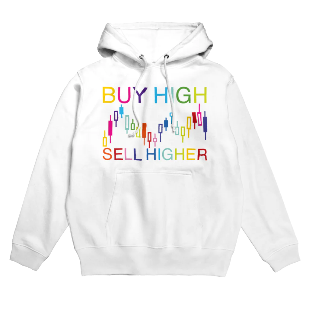 AURA_HYSTERICAのBuy high, sell higher パーカー