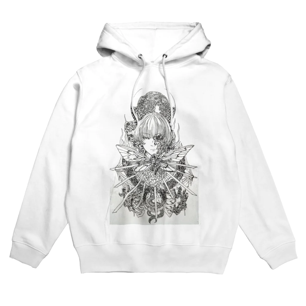 白鹿の蟒蛇 Hoodie