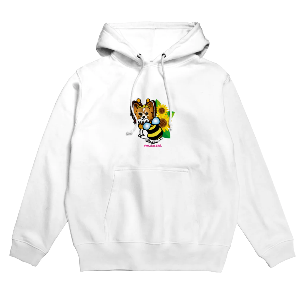 みみのお友達のムサシぶんぶんグッズ Hoodie