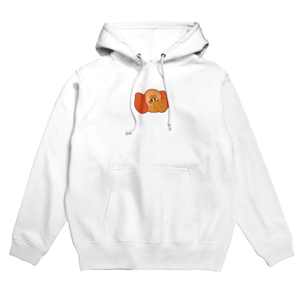 mako aiga＋米粉カフェてぃだの【mako aiga】ドムくん フェイス Hoodie