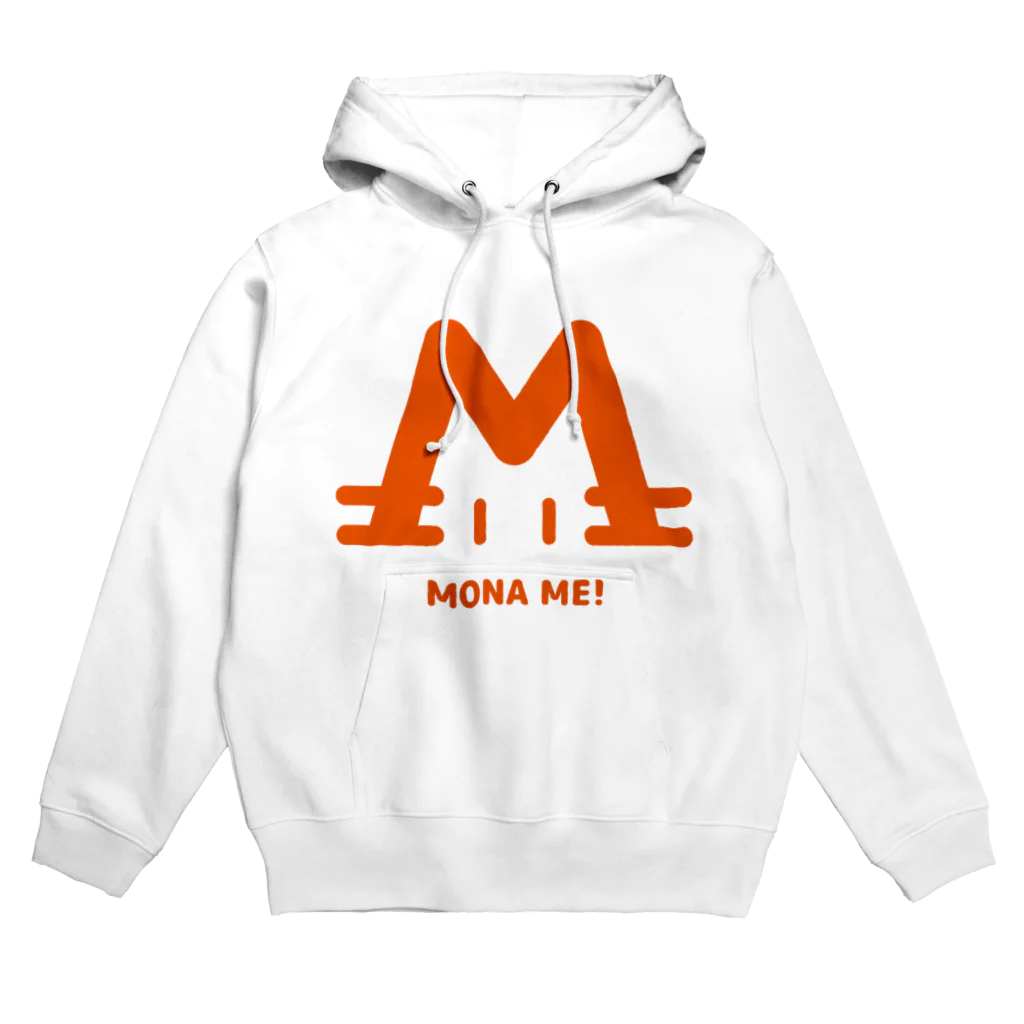 mizcoreのMONAMI猫オレンジ Hoodie