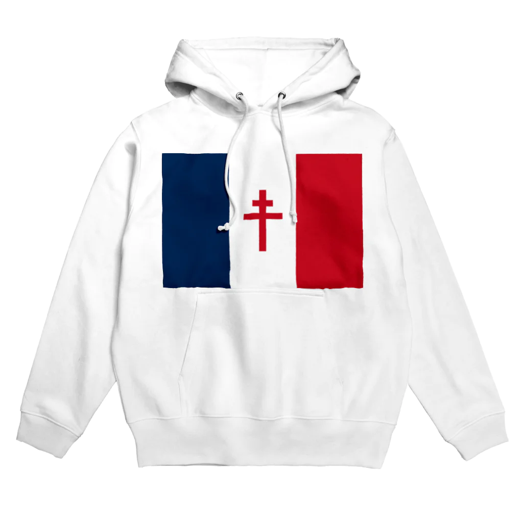 万国国旗ショップの自由フランス Hoodie