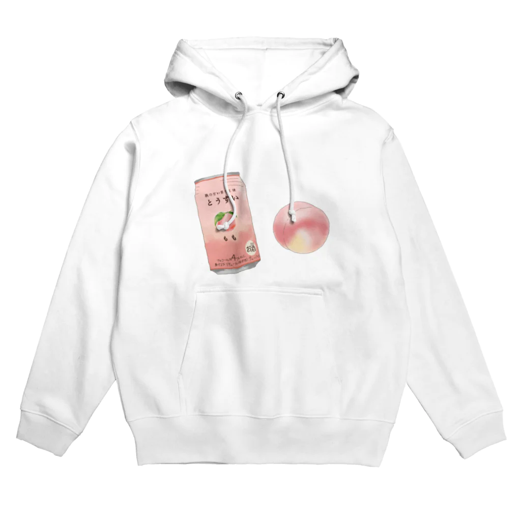 音彩のもものお酒のいろいろ Hoodie