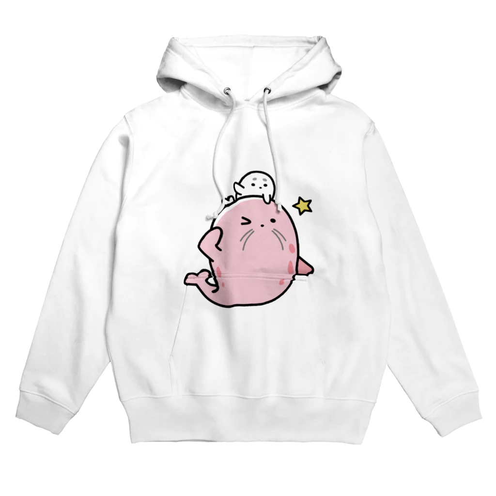 castwebのカラフルアザラシ Hoodie