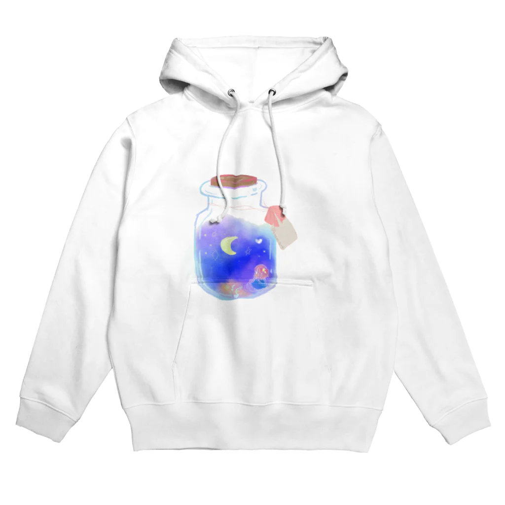 りんご飴@りんたん/ninecolorsの夜空瓶🌙 Hoodie