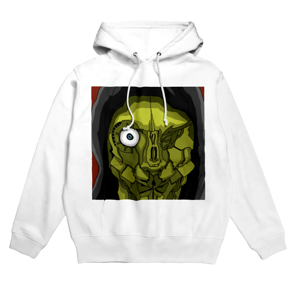 株式会社スガノワークスのGAIA_CYBORG_Z -> A -> A -> B Hoodie