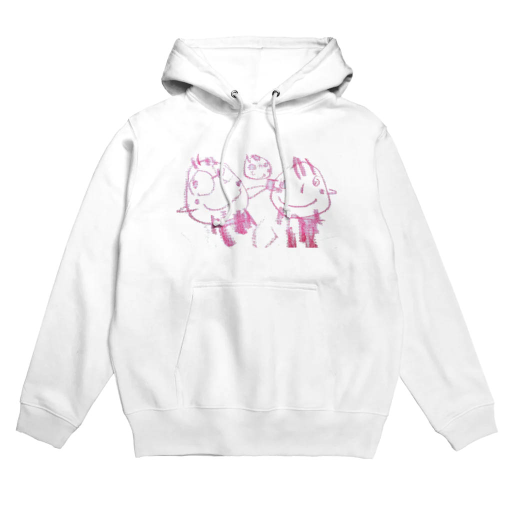 あずきバーの仲良し家族 Hoodie