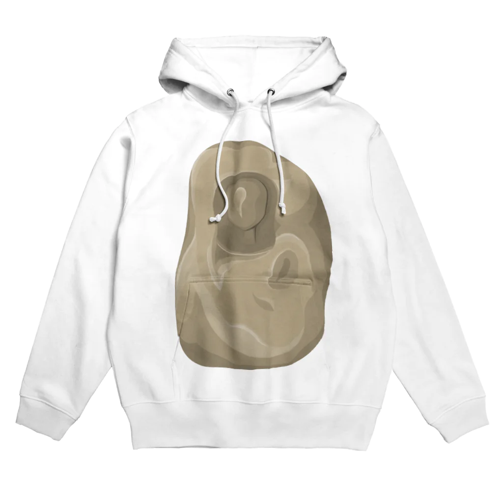 アトリエヱキパの彫刻（偽） Hoodie