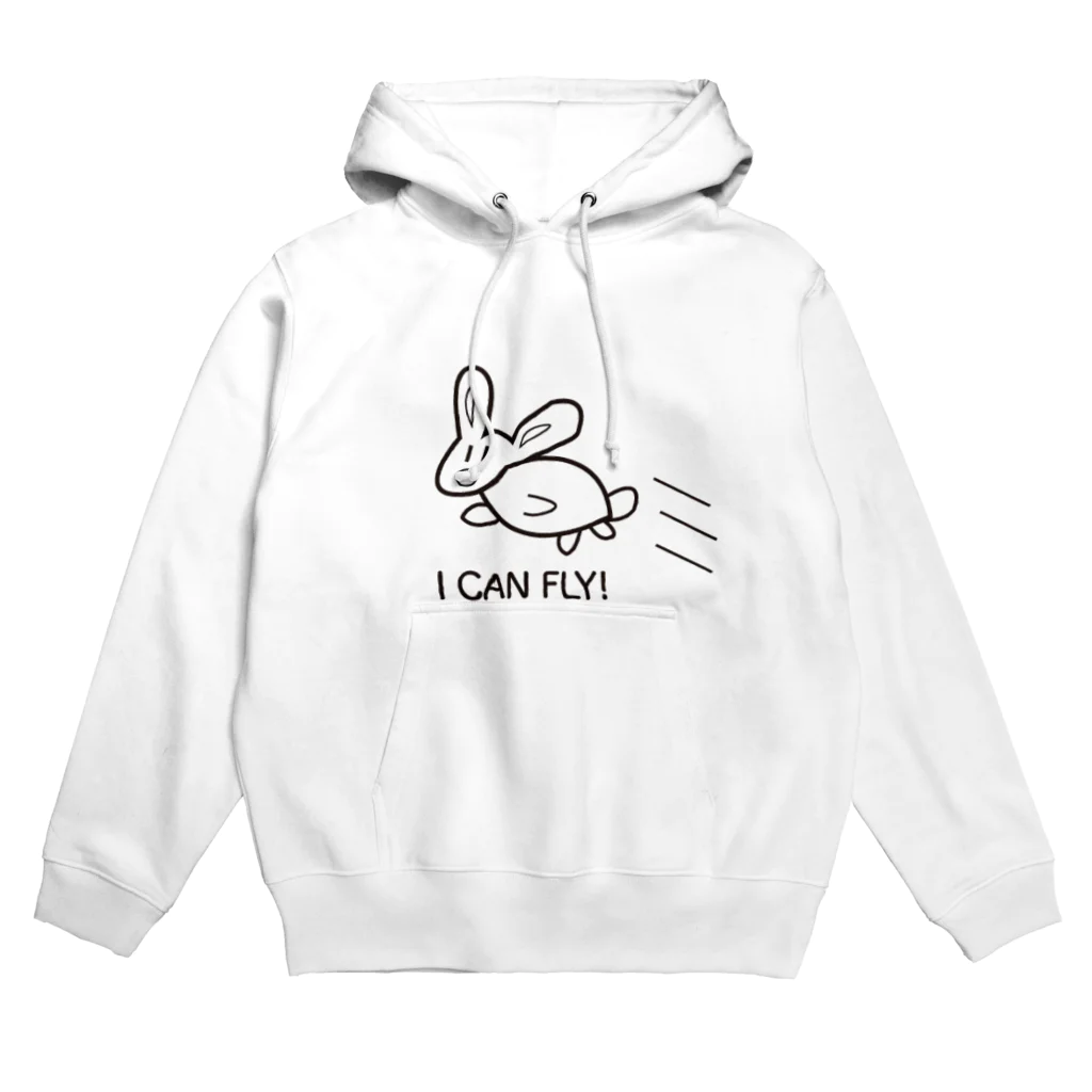 ミベアのI can't fly! Hoodie