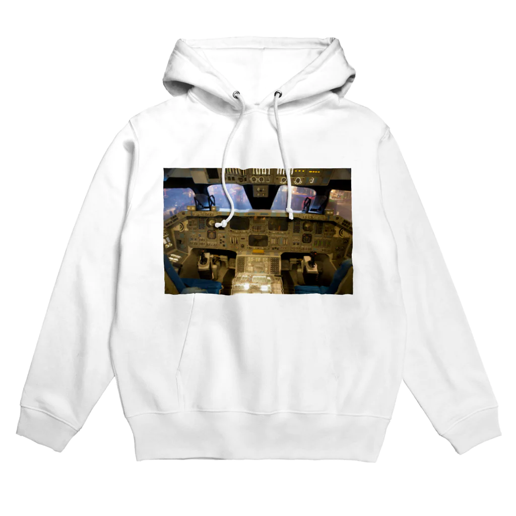 AAAstarsのスペースシャトル　コクピット Hoodie