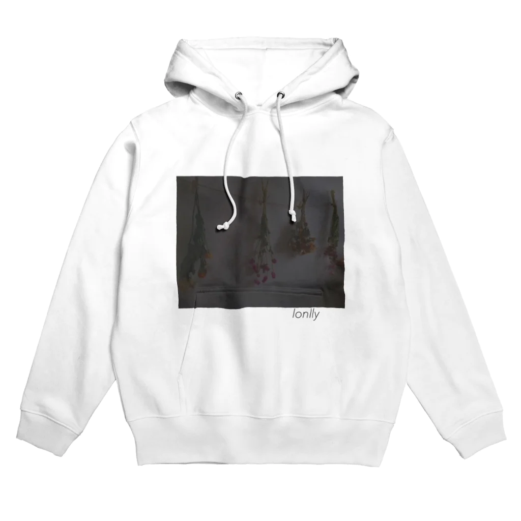 もも子のlonely  flower Hoodie