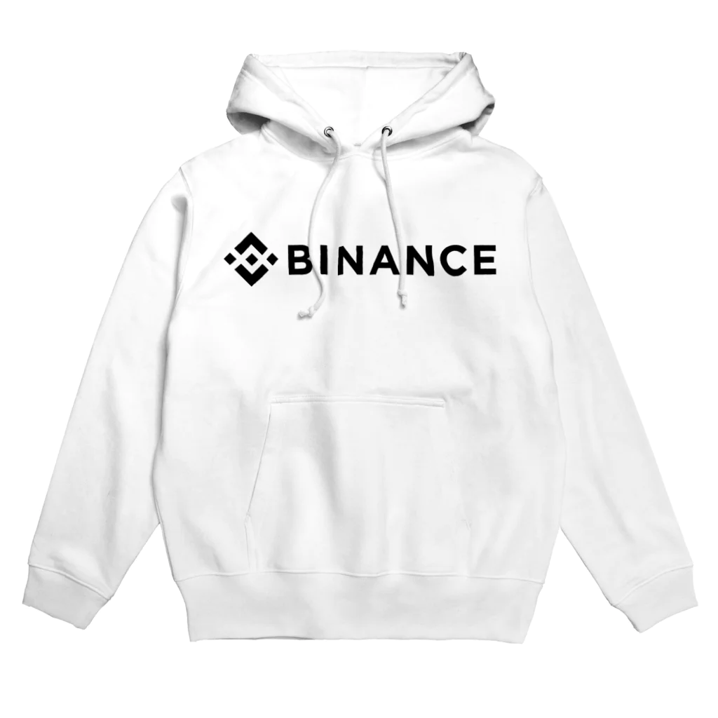 FUNNY JOKESのBINANCE-バイナンス- 黒ロゴ パーカー