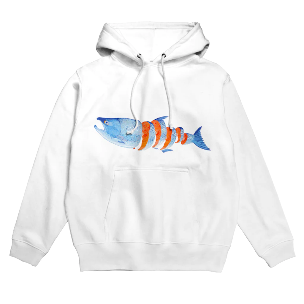 どこいのショップのしゃけの輪切り Hoodie