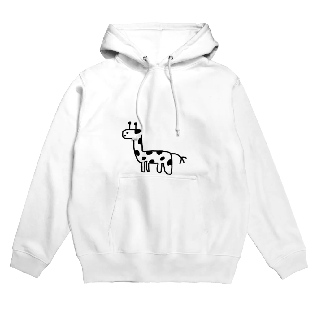 動物と愉快な人々たちのキリンチャレンジ Hoodie