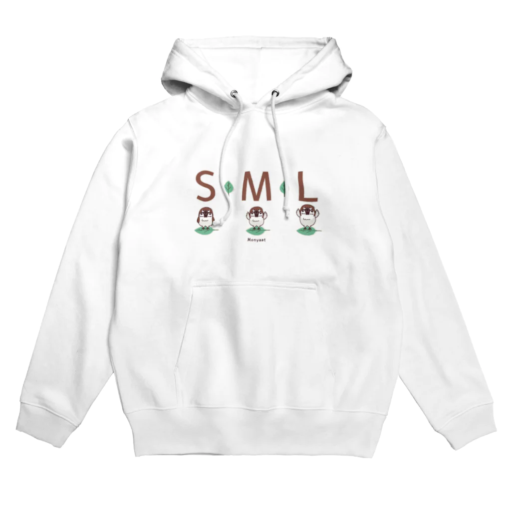 イラスト MONYAAT のスズメがちゅん SMLTシャツ Hoodie