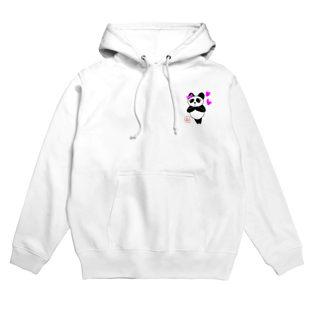 あなべる本舗の恋するパンダ子ちゃん Hoodie