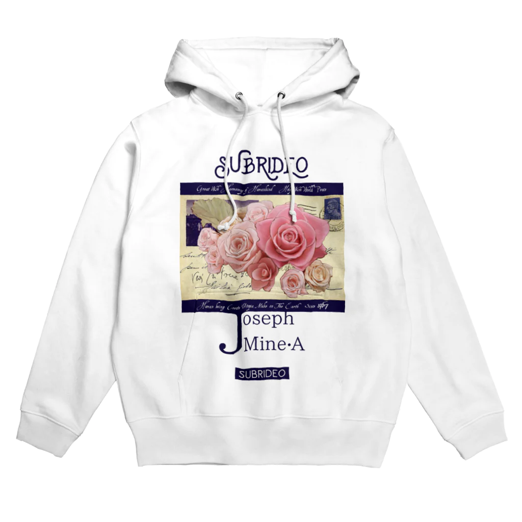 スブリデオの薔薇の花束 Hoodie