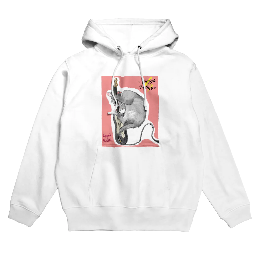 熱海きじの雑貨コーナー⚡️のNyaigh Voltage(ニャイ ボルテージ) Hoodie