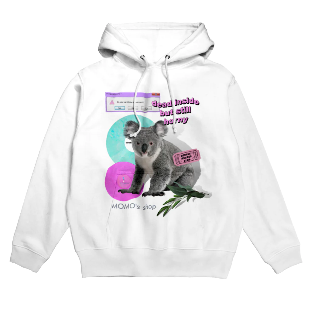 𝙈𝙊𝙈𝙊'𝙨 𝙎𝙝𝙤𝙥のコアラKING Hoodie