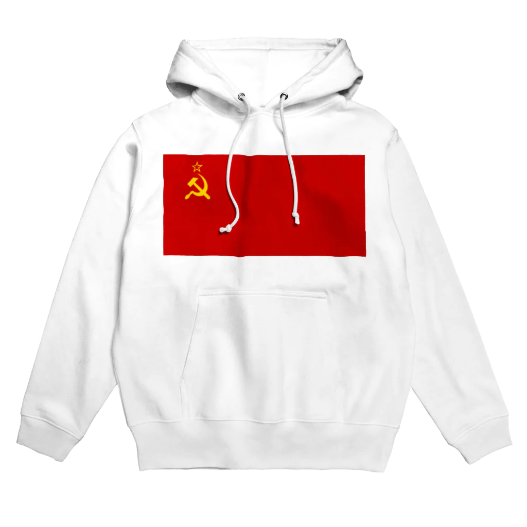 ☭C•ML印刷社｜赤毛龙印刷社☭の☭ソ連国旗☭ Hoodie