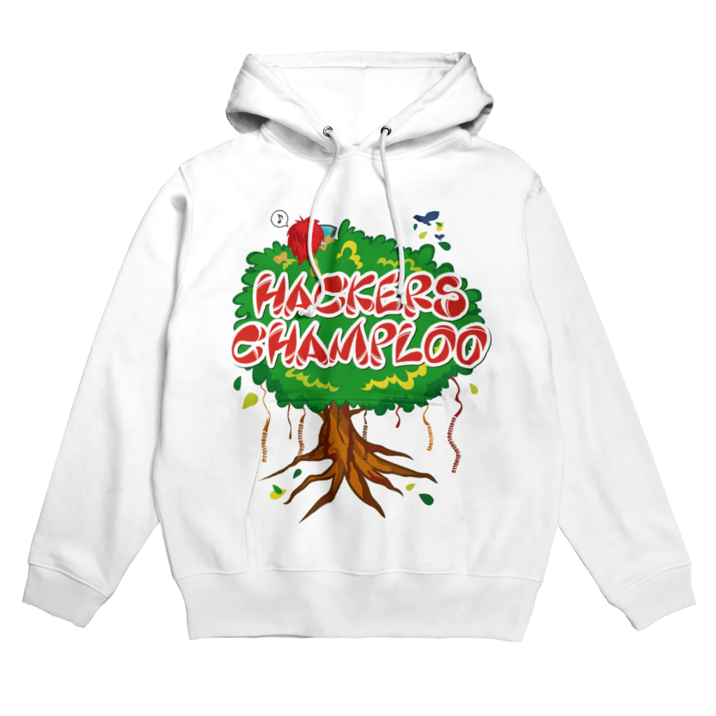 ハッカーズチャンプルーのハッカーズチャンプルー ガジュマル Hoodie