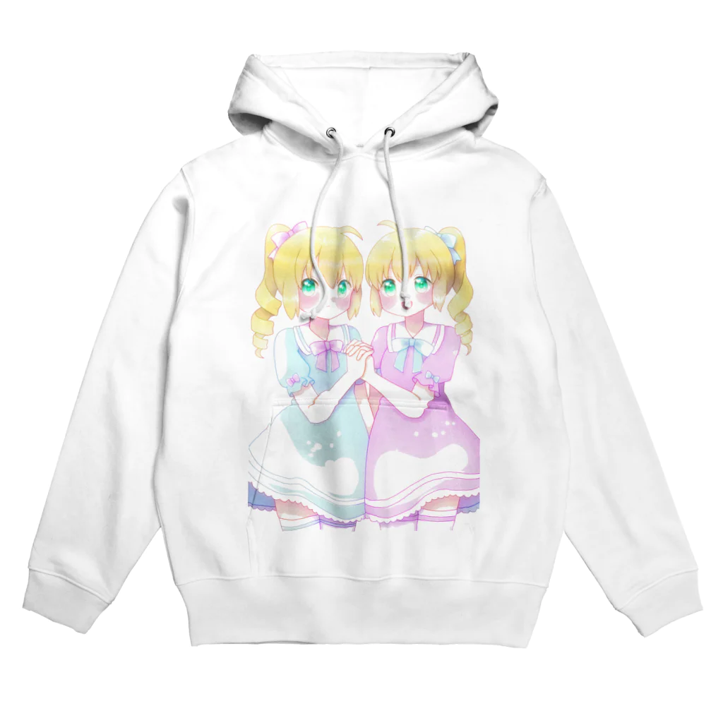 かわいいもののおみせ　いそぎんちゃくの双子ちゃん Hoodie