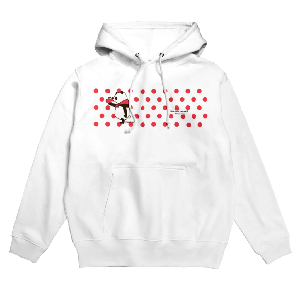 キッチュの水玉パンダ　レッド Hoodie