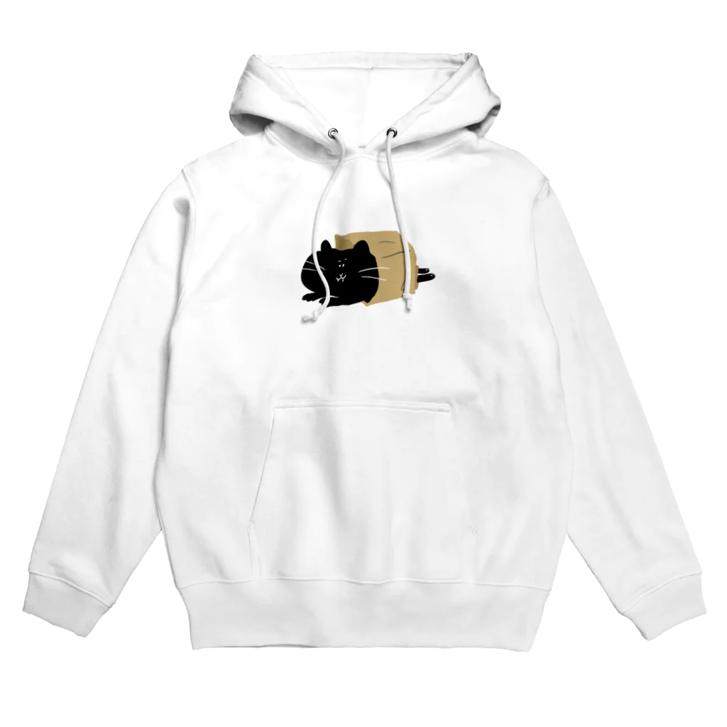 けちゃっぷごはんのお店の紙袋から猫 Hoodie