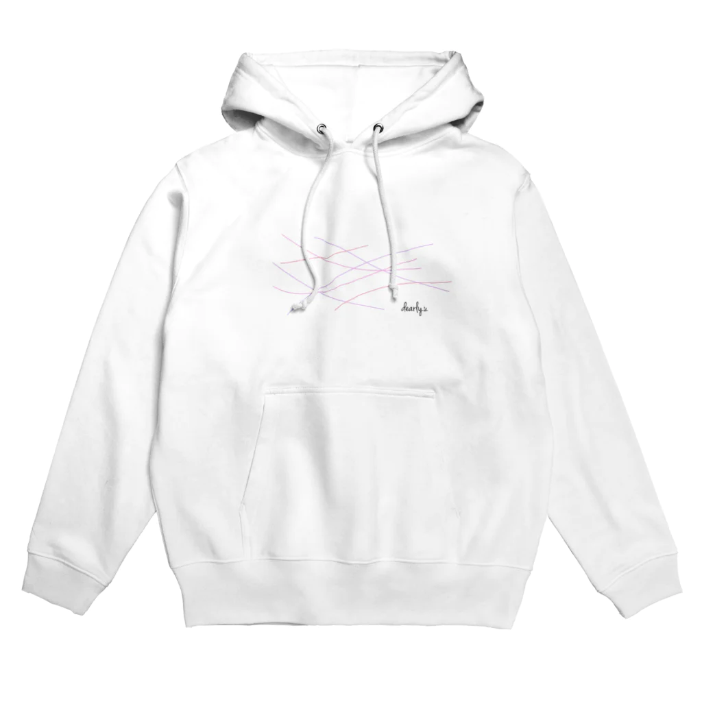 dearly.uのパステルロゴパーカー Hoodie