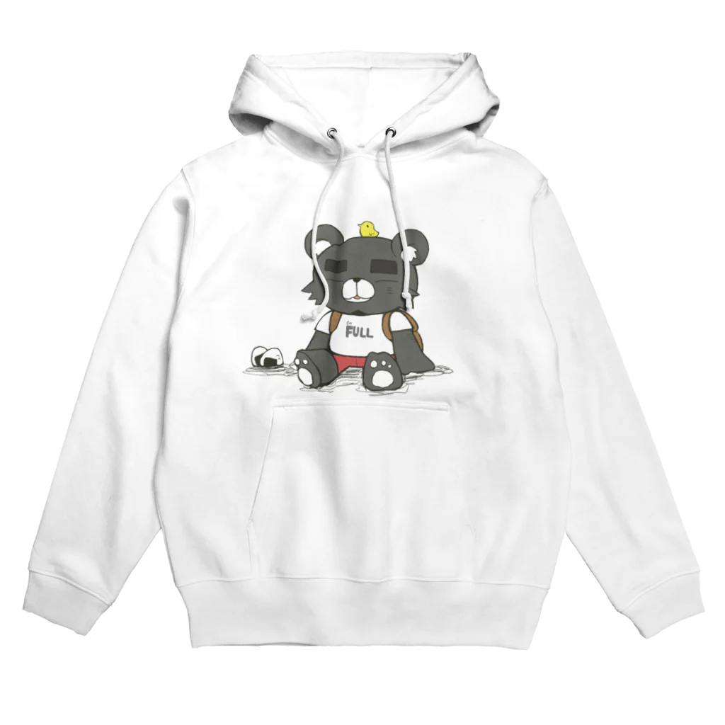 のりまゆのおすわり(黒クマ)  Hoodie