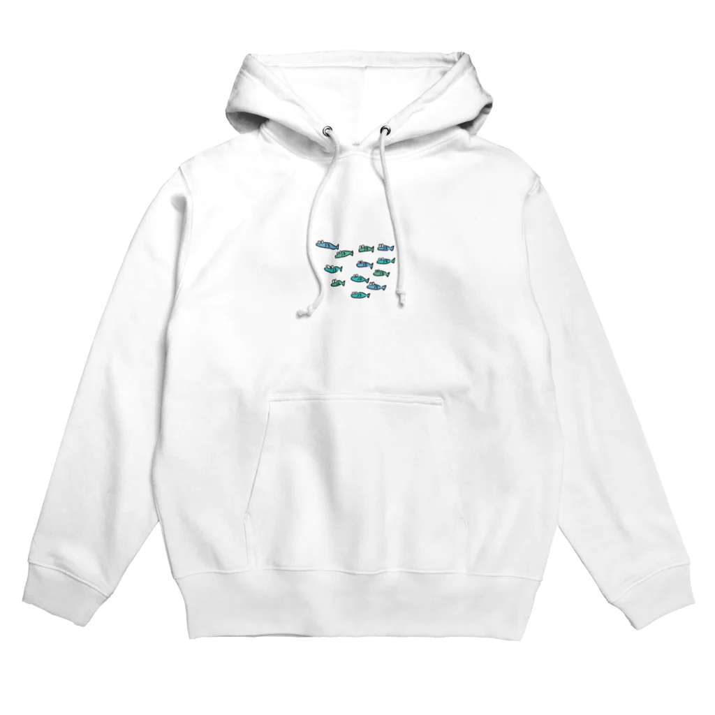 ズッキーニ。のズッキーニとしらすめだか Hoodie