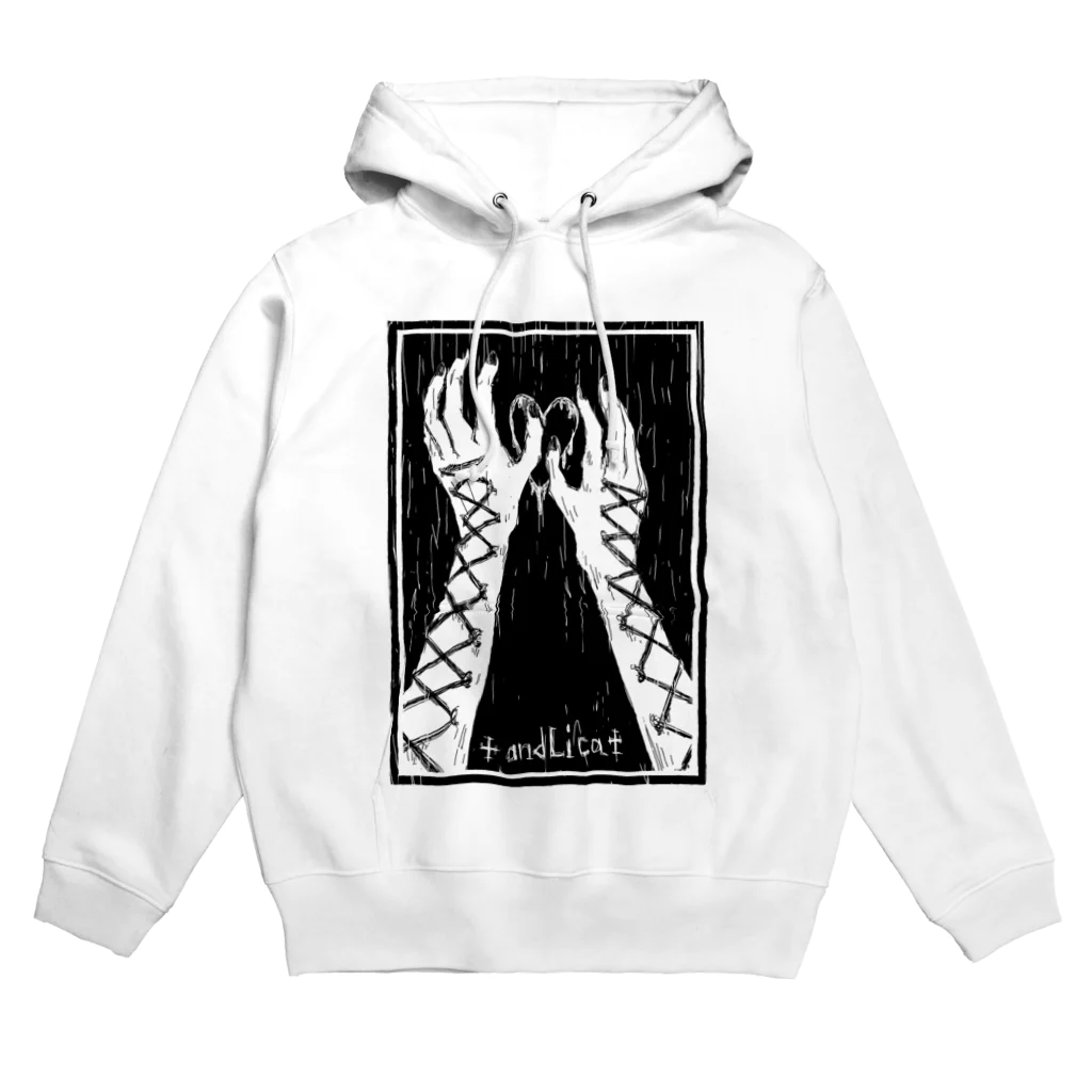 andLica|SUZURI支店のPretty Hands Hoodie