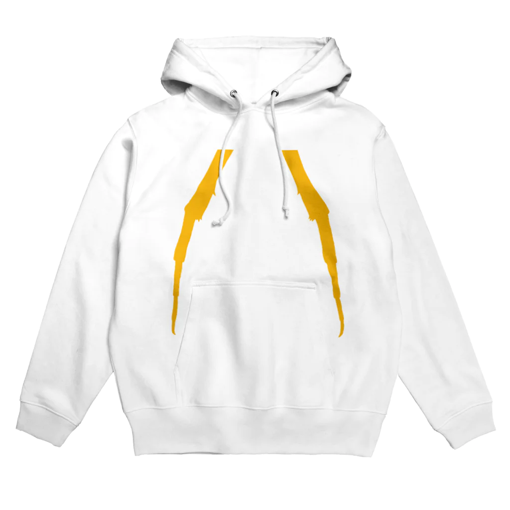 Scolopendraの曳航肢 シルエット Hoodie