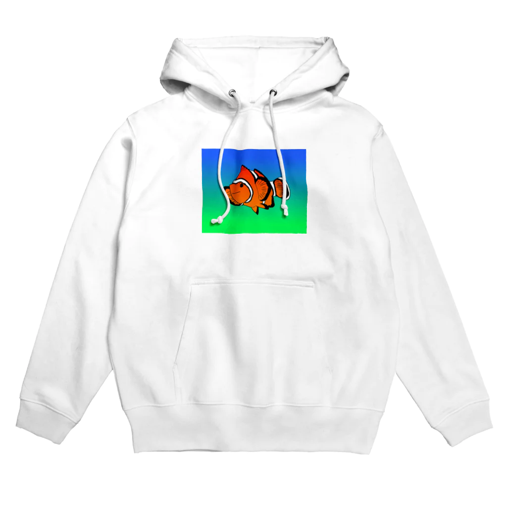 Tyaru:チャルの熱帯魚イラスト Hoodie